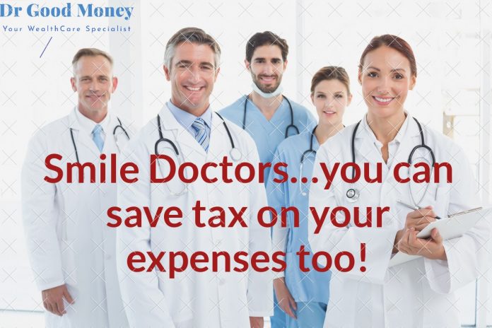 Smile doctors you can save tax on your expenses too !